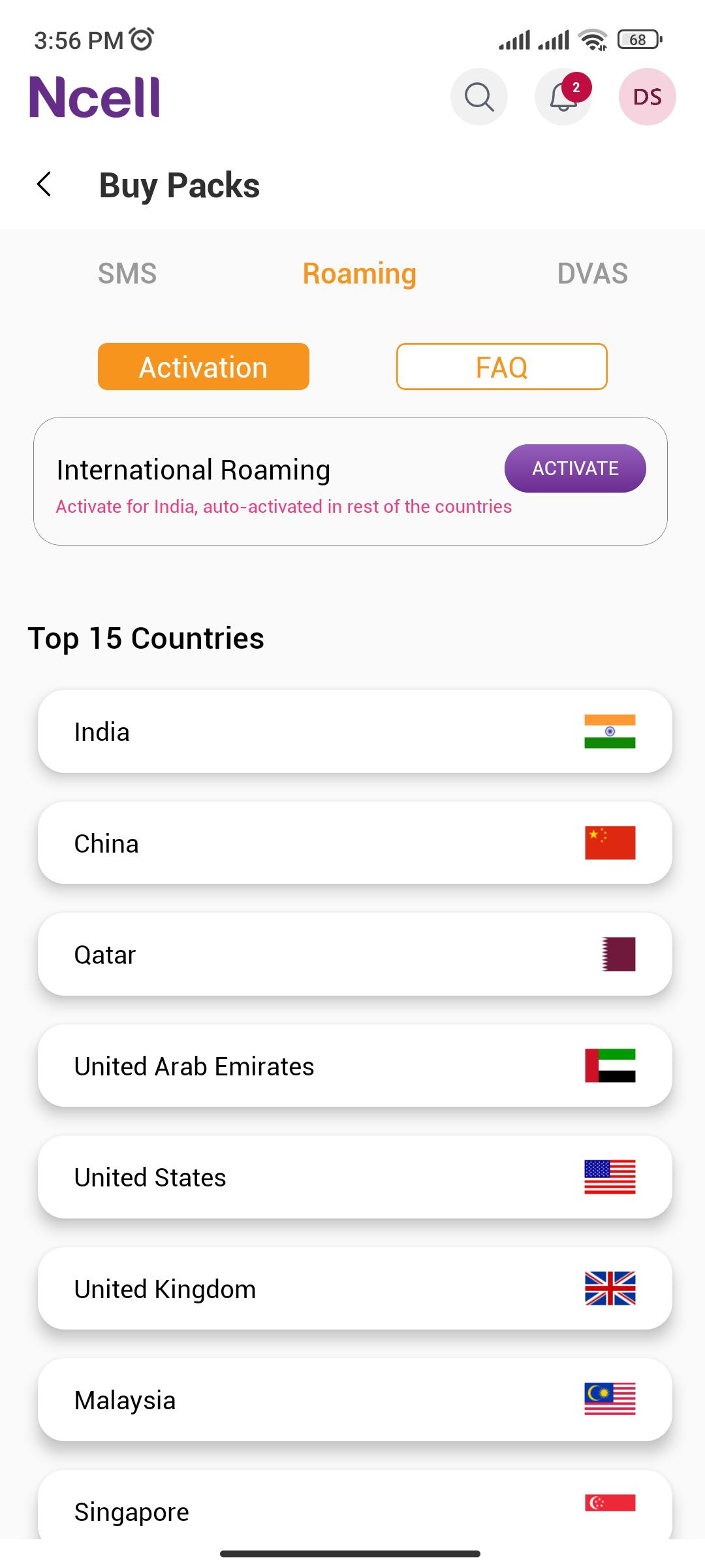 Roaming Made Easy